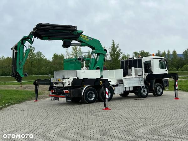 Mercedes-Benz * HDS Palfinger 150002 + FLY JIB PJ 170 * Mercedes Actros 8x6 * Dźwig * 40 TON * Wyciągarka * 35 Metrów * Kosz * - 24