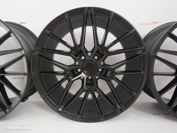 Jantes Japan Racing JR38 19 x 8.5 et45 5x112 Preto Matte - 3