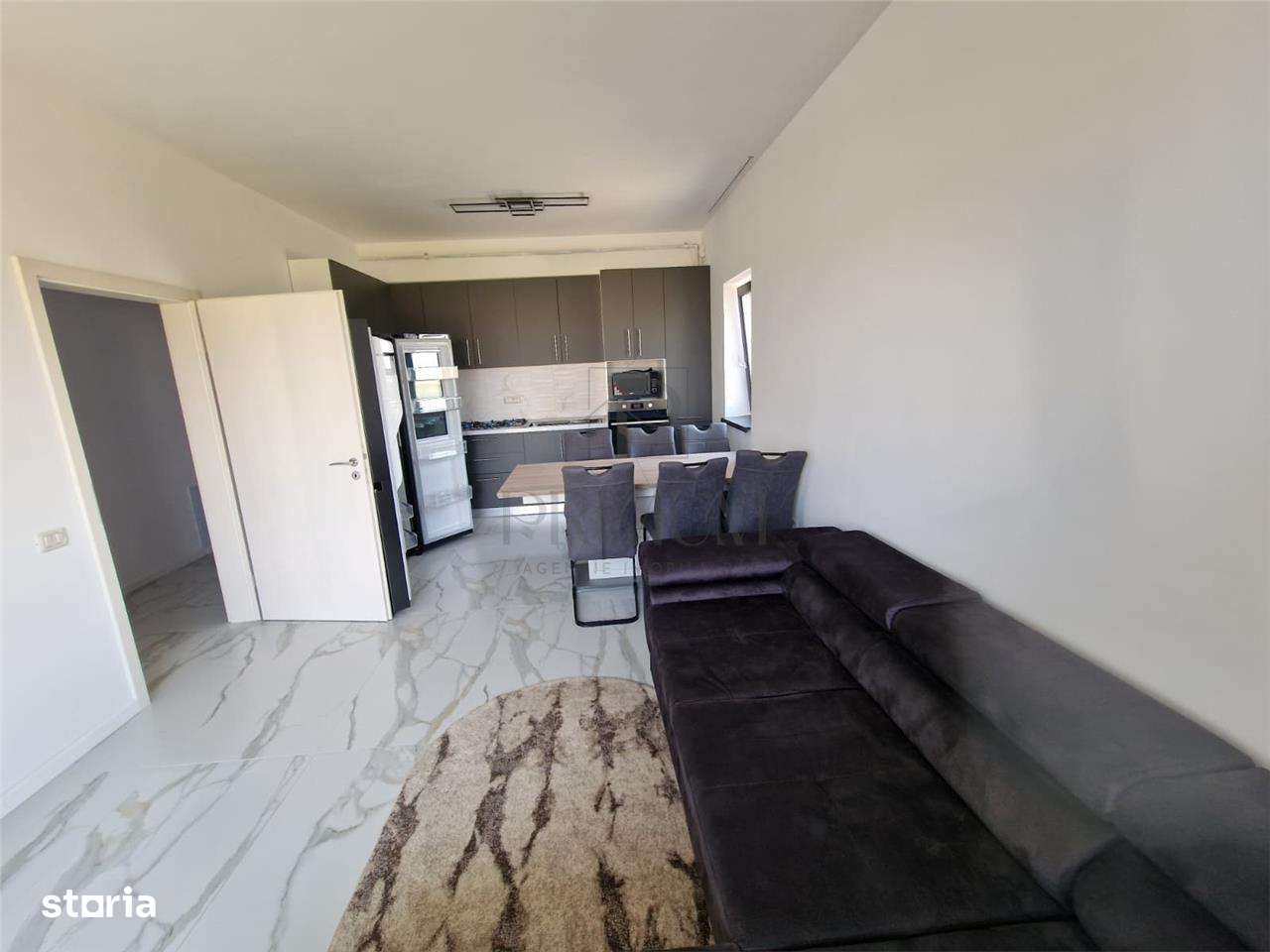 Apartament 3 camere mobilat  utilat - constructie 2024 - 72mp - 6mp ba - Imagine principală: 3/11