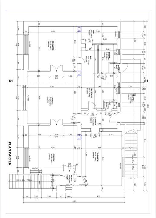 Casa de vanzare, 220 mp, SEMICENTRAL - Imagine principală: 3/3
