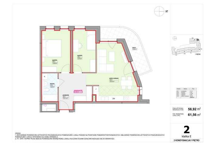 Kamienica Zamkowa | mieszkanie E_2 - Pełny obrazek: 2/6