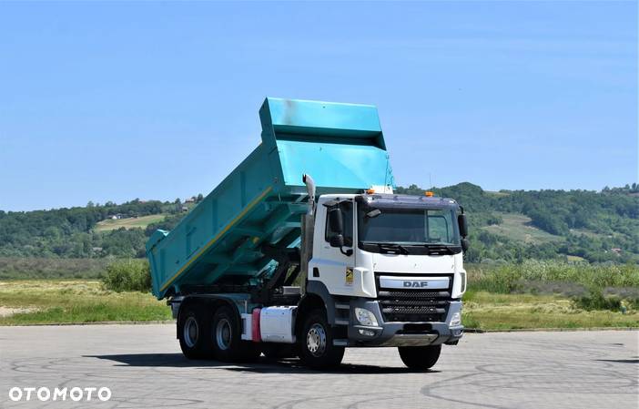 DAF CF 85.460 WYWROTKA 5,20 m + BORDMATIC / 6x4 - 2