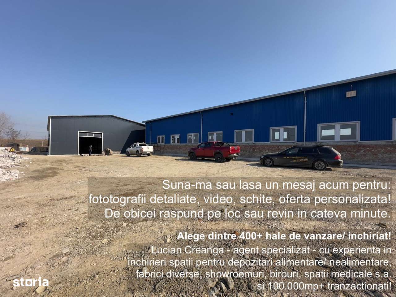 Hala 476mp, zona Tomesti Wash and Shine - Imagine principală: 1/7