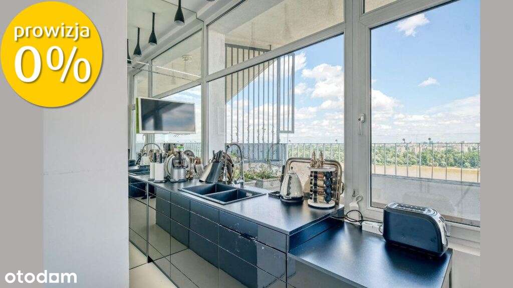 JEDYNY W WARSZAWIE PENTHOUSE 180 m2 NAD WISŁĄ-5