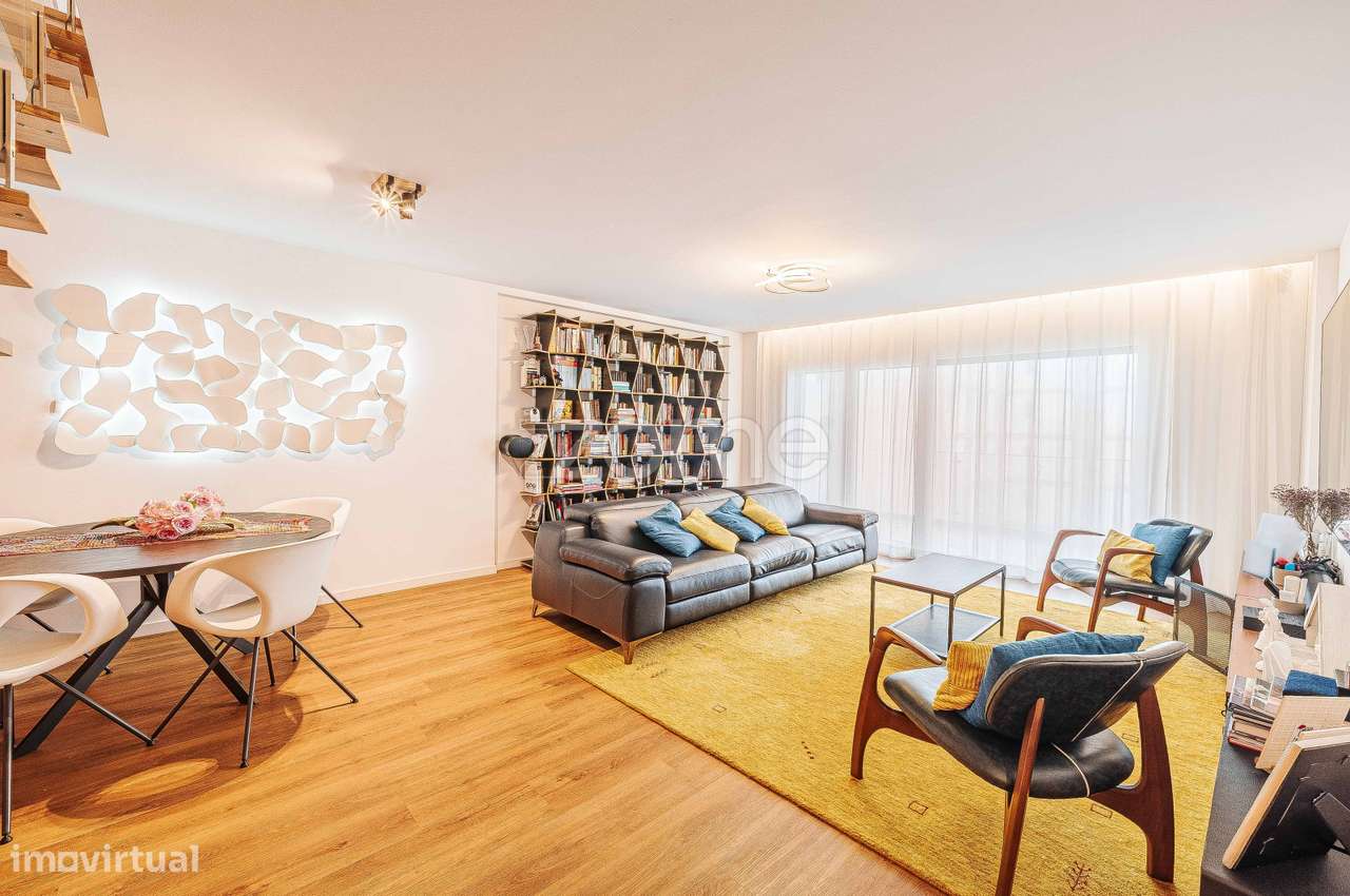 Penthouse com terraço vista mar-3