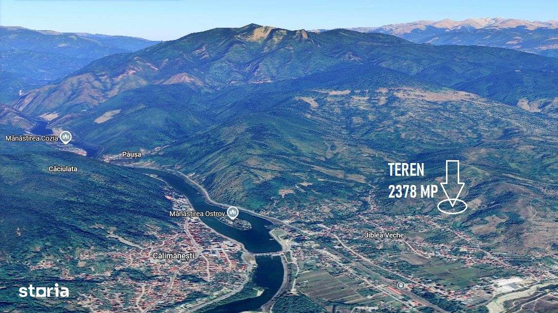 Calimanesti, teren 2378 mp, toate utilitatile - Imagine principală: 2/13