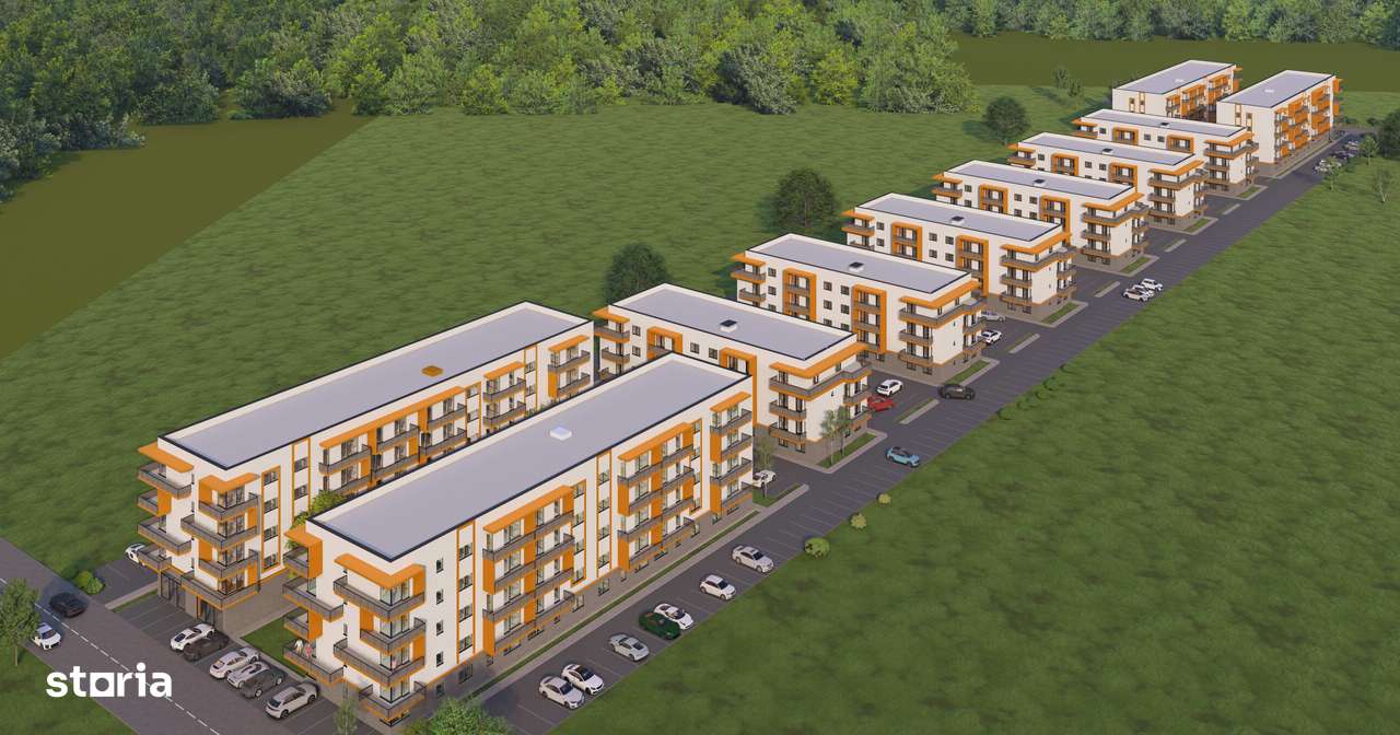 Vand teren de bloc autorizat ,P+4 in ansamblu de 10 blocuri,Dobroesti! - Imagine principală: 1/8