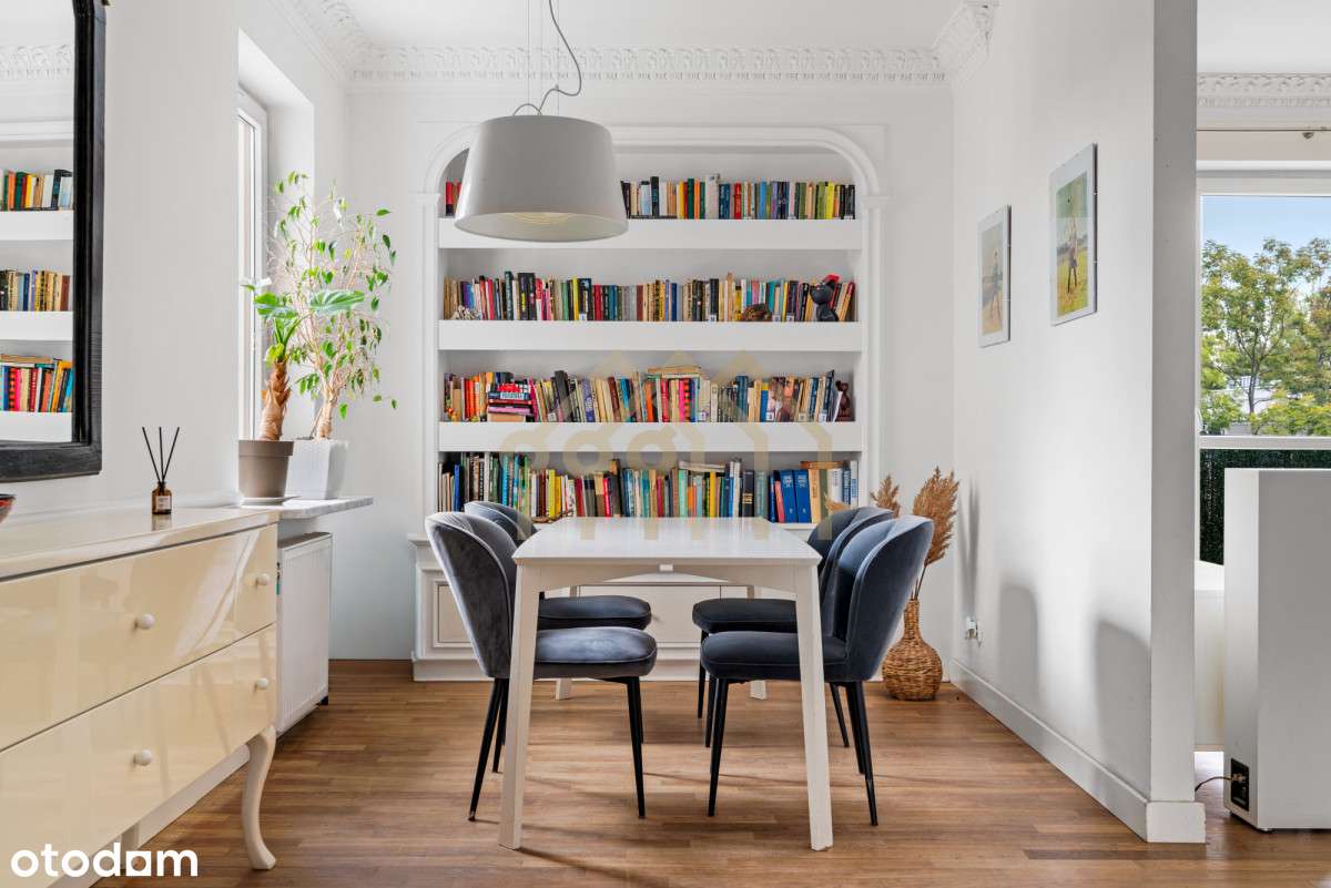 Duże 4 pok. mieszkanie w sercu Saskiej Kępy - Pełny obrazek: 4/20