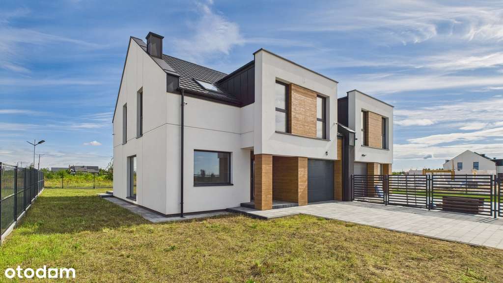 Nowy Bliźniak 157 m² z Dużym Ogrodem-0