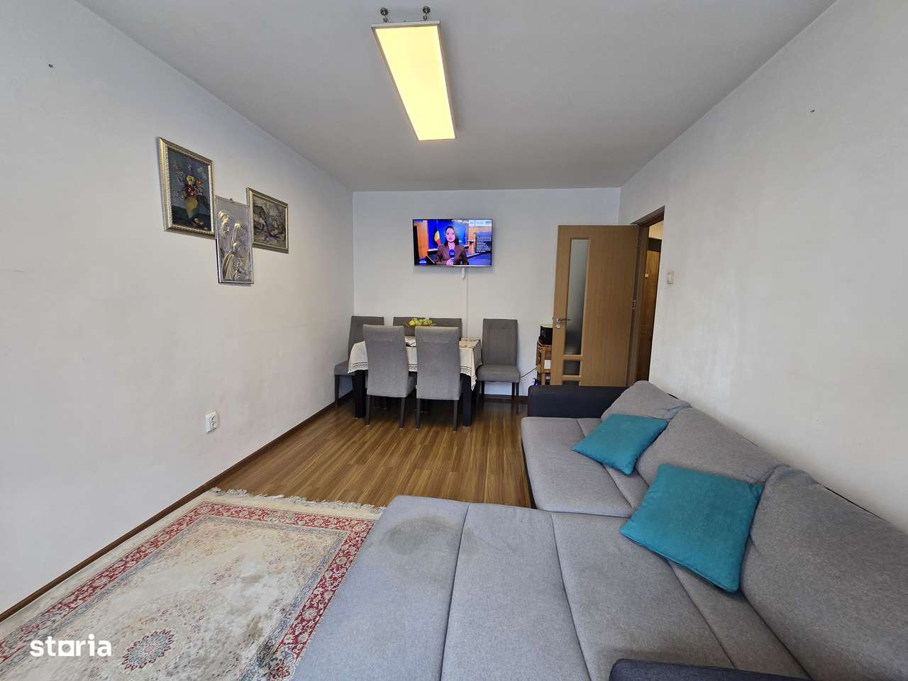 Ap. 2cam,dec,renovat total,et.5,bl.reabilitat,1 min distanta metrou.-8