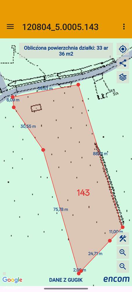 Dom na działce 33a Pozwolenie na budowę z Projektem Nowego Domu-2