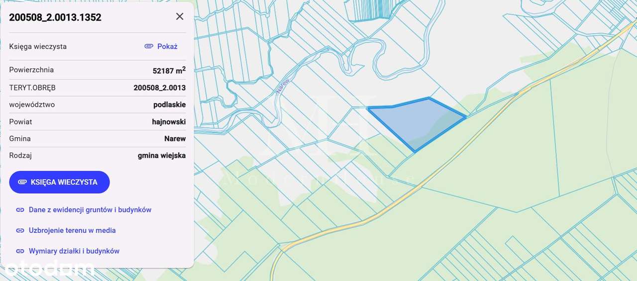 Duża działka nad rzeką Narew - Pełny obrazek: 4/5