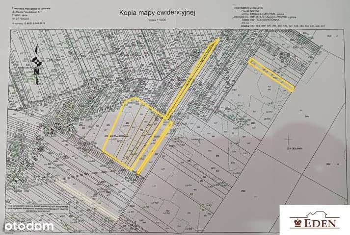 Działki 9,71 ha we wsi Aleksandrówka, gmina Stoczek Łukowski - Pełny obrazek: 4/15