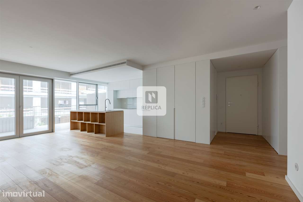 Apartamento T2 com Varanda com Vistas Mar em Canidelo - Grande imagem: 2/45