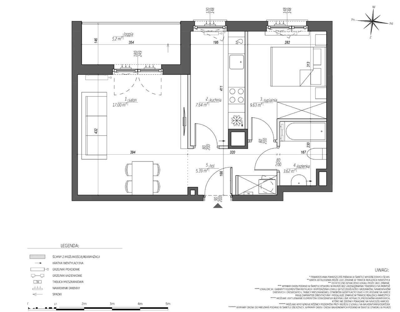✦ 2-pokojowe mieszkanie z opcją 3 pokoi | 44 m² | Myśliwska, Płaszów ✦-5