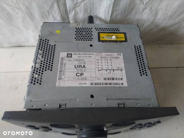 Radio fabryczne OPEL ASTRA ZAFIRA CD30 - 2