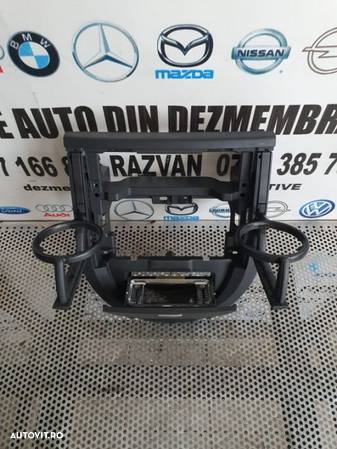 Consola Centrala Suport Pahare Scrumiera Citroen C6 An 2006-2012 - 2