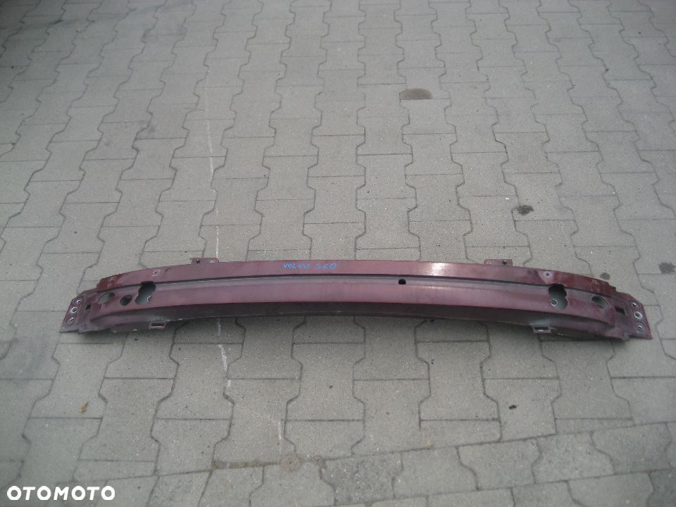 volvo s60 00-09r belka zderzaka przedni aluminiowa kod lakieru 454 46 - 1