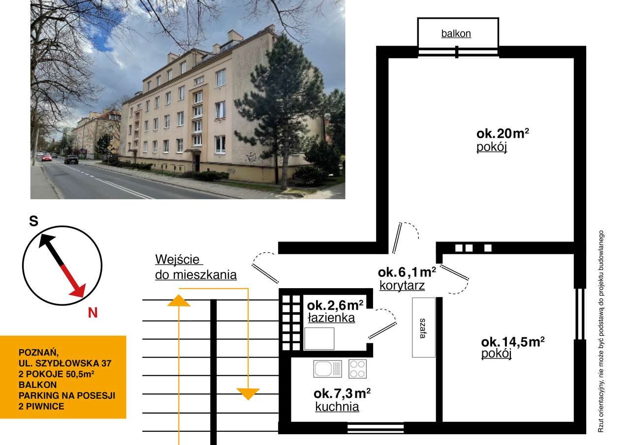 Przy tramwaju, z balkonem, piwnicą i parkingiem-4