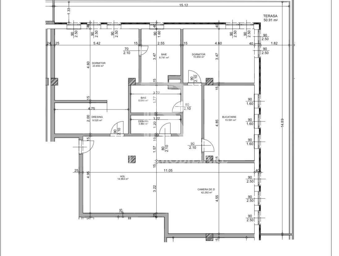 Penthouse cu 3 camere | Ultracentral | Oradea-0