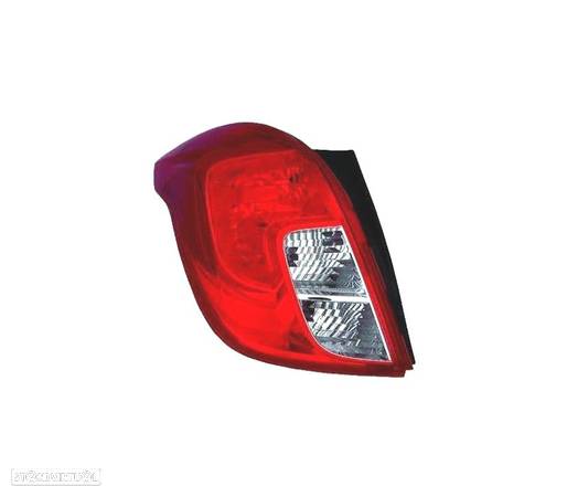 FAROLIN ESQ PARA OPEL MOKKA 12-16 BRANCO VERMELHO - 1