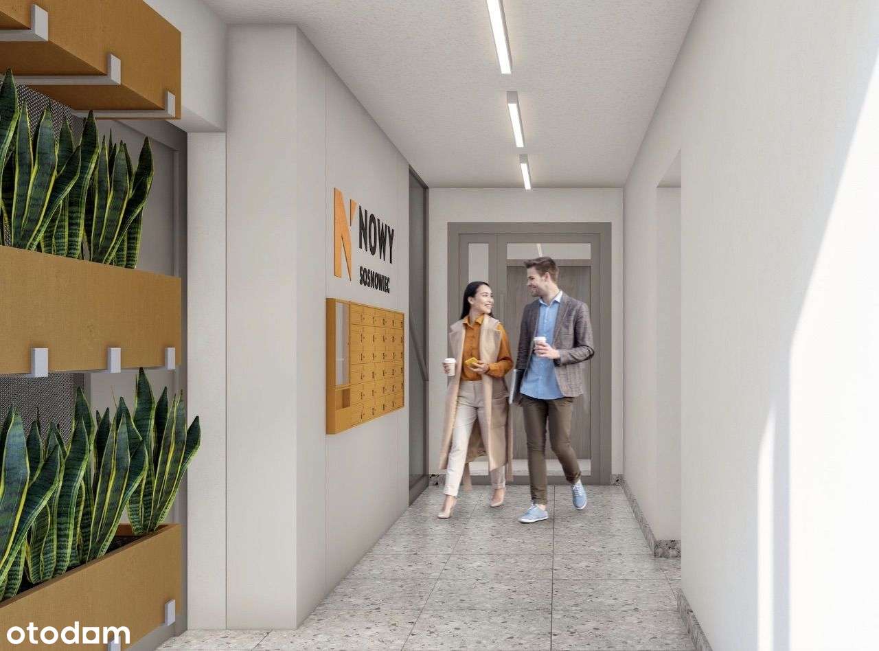 2-pok. z garderobą! Balkon 8m2! Nowy Sosnowiec - Pełny obrazek: 5/11