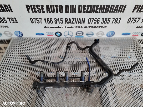 Rampa Injectie Cu Injectoare Vw Bora Golf 4 2.0 Benzina - Dezmembrari Arad - 4