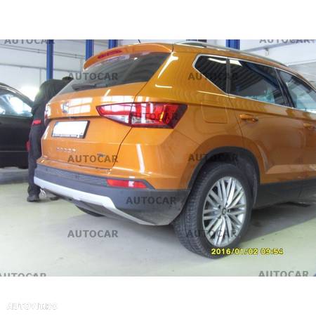 Carlig de remorcare pentru SEAT ALHAMBRA - 5usi.,VAN - sistem vertical cu cheie - din 2010. - 12