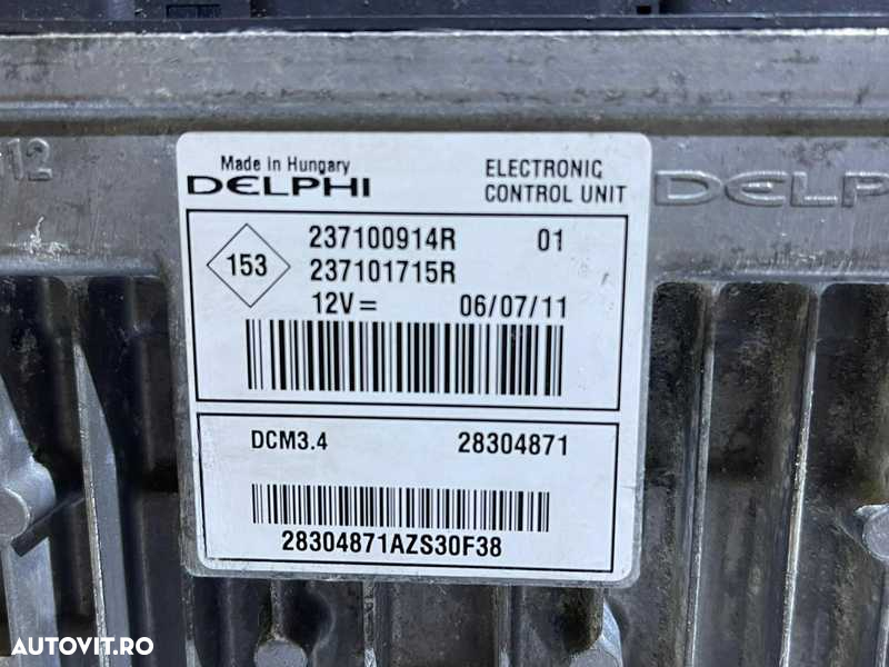 ECU Calculator Motor Renault Megane 3 1.5 DCI 2008 - 2016 Cod 237100914R 237101715R - 3