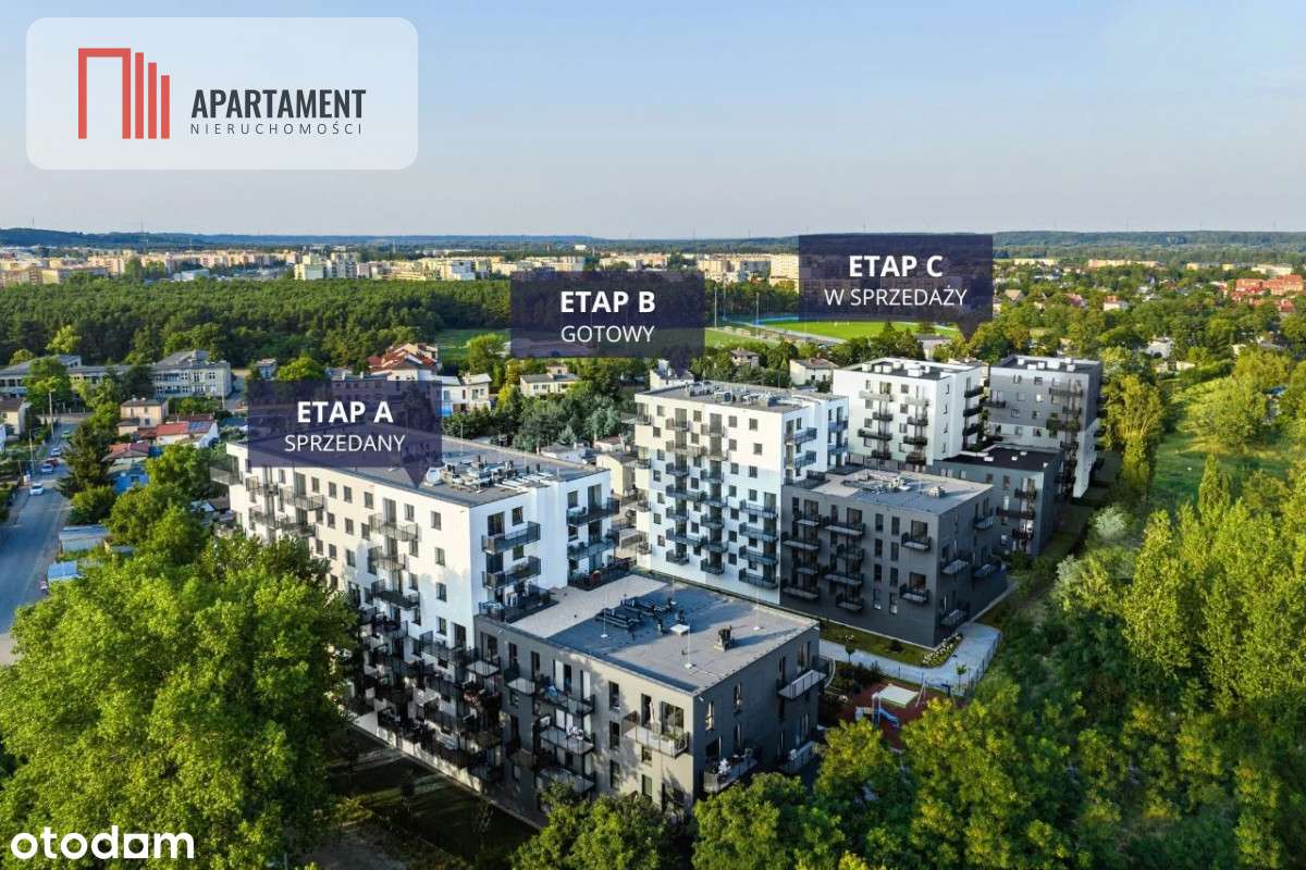 Fordon - 2-pokoje w stanie deweloperskim - Pełny obrazek: 4/6