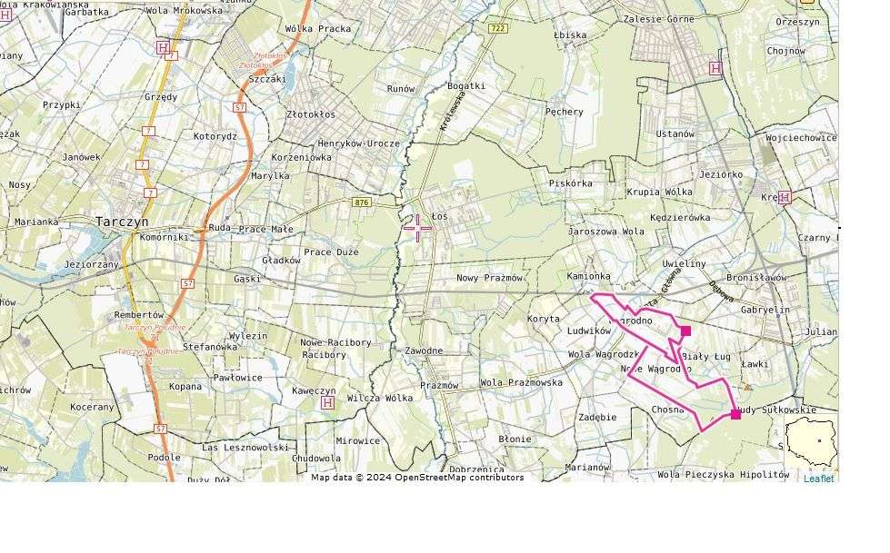 5 ha Wągrodno gm. Prażmów pod mieszkaniówke-0