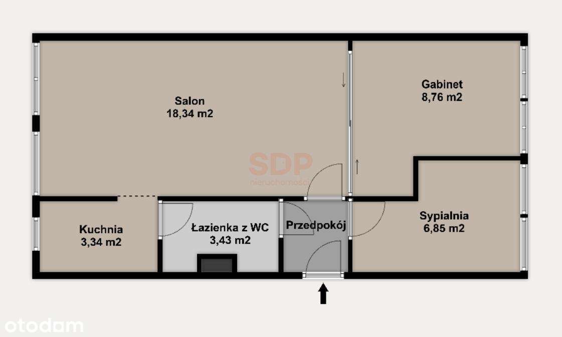Stylowe mieszkanie w centrum miasta / inwestycja - Pełny obrazek: 4/9