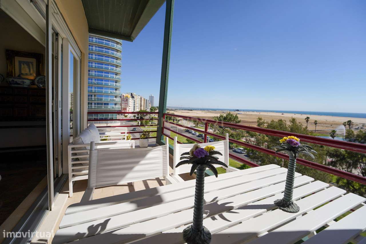 T3 de Luxo | Primeira Linha de Mar | Vista Atlântico | Figueira da Foz-4