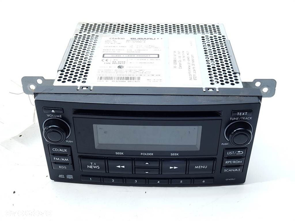 RADIO SUBARU FORESTER (SH_) 2007 - 2022 2.0 D AWD (SHH) 108 kW [147 KM] olej napędowy 2008 - 2013 - 1