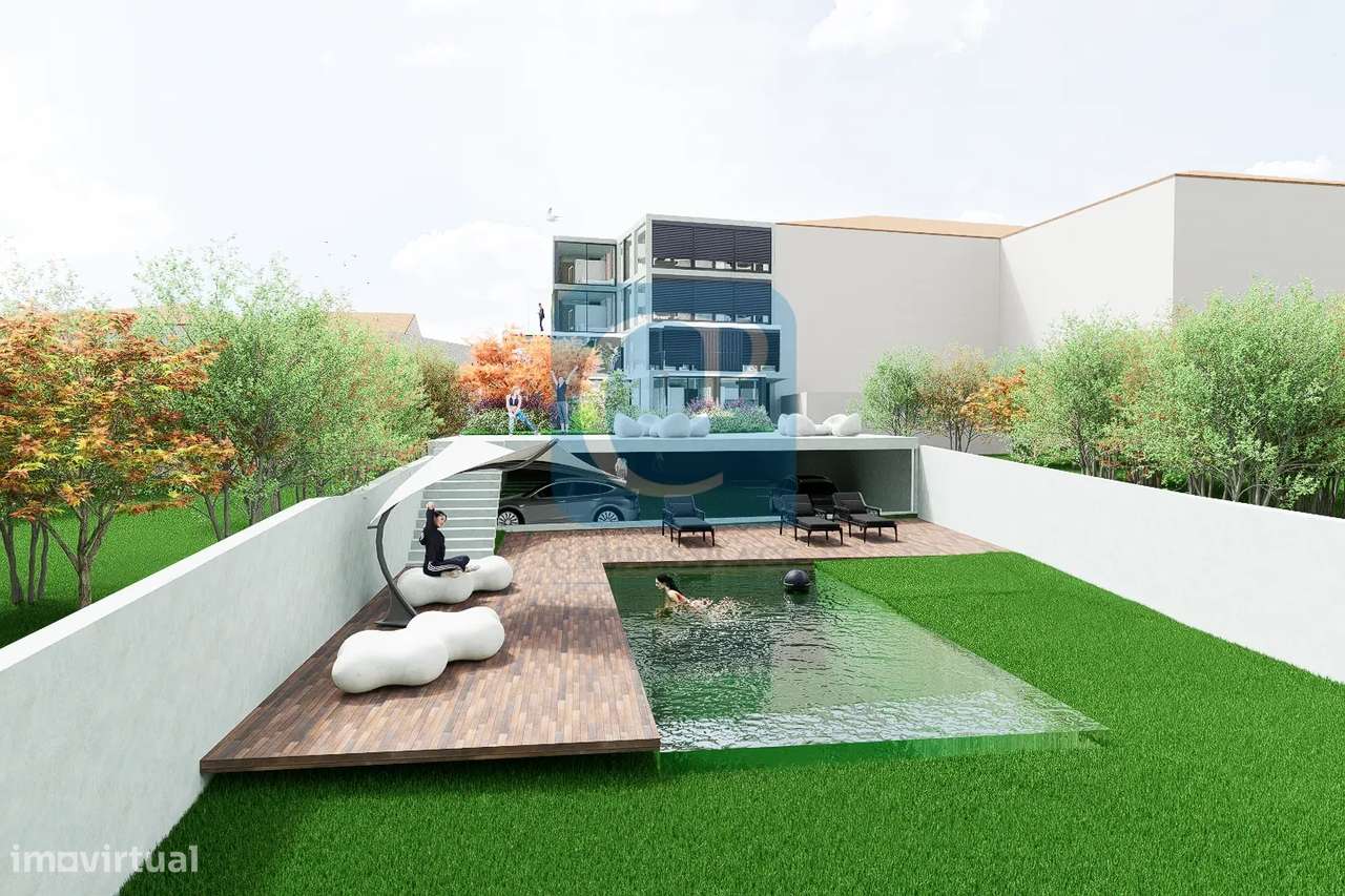 Apartamento T1 em construção no Empreendimento Campus Premium-8