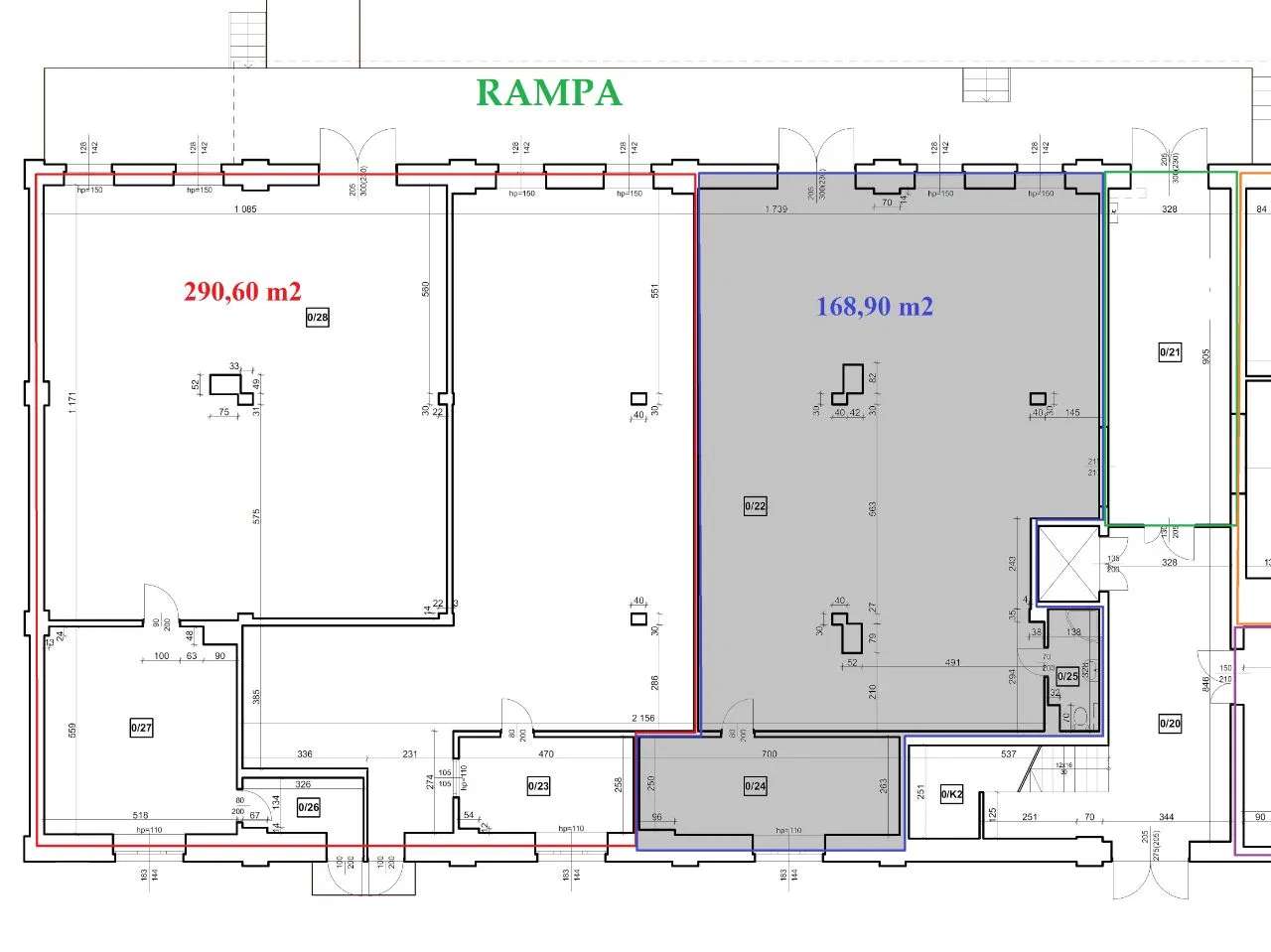 Magazyn | rampa | Pomorska Dąbie | 169 m2 - Pełny obrazek: 3/3
