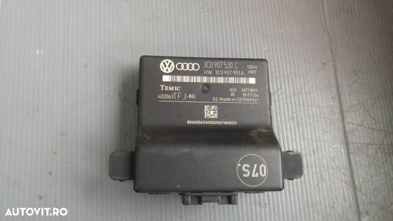 modul calculator gateway  vw passat b6 3c 3c0907530c - 1