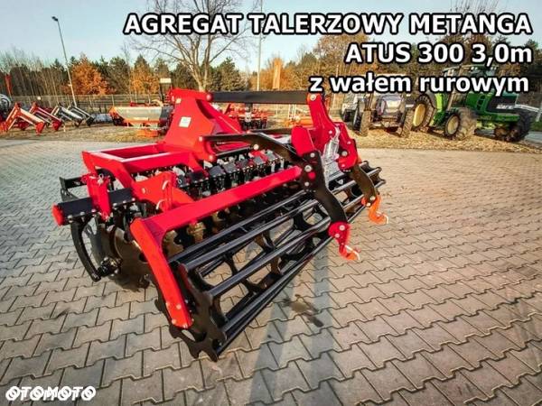 Agregat talerzowy siewny brona Hydropack packer Rura 2,5 m 2,7m 3m 4m TALERZÓWKA - 3