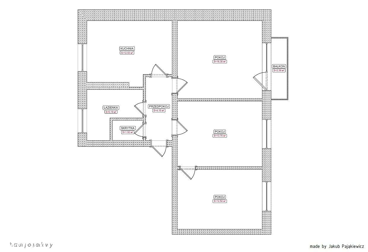 Z balkonem i budynkiem gospodarczym-15