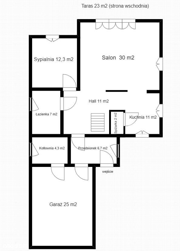 Dom pod lasem, 180 m2, Węgrów-13