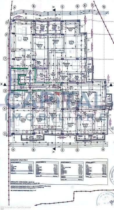 Fara comision! Teren 1260 mp, proiect bloc, A/C S+P+5+ER, Marasti - Imagine principală: 2/3