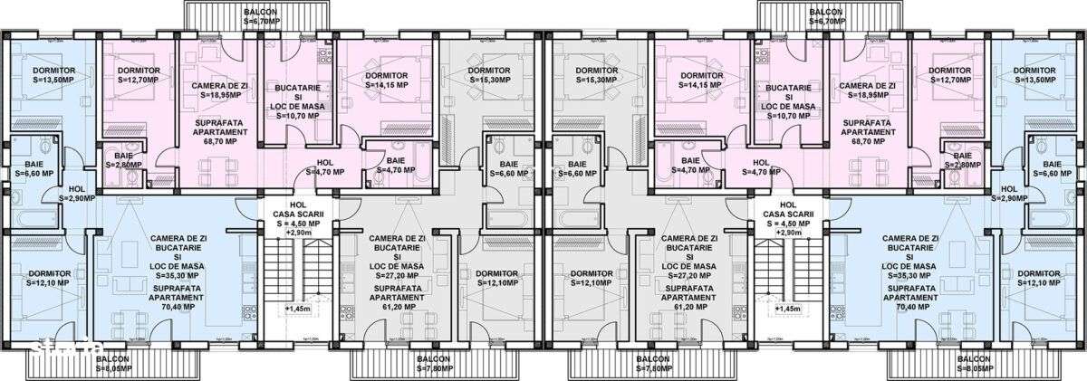 Dezvoltator – ONE Residence, apartamente 2 si 3 camere Dna. Stanca-12