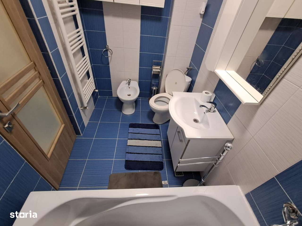 Apartament 2 camere 37 mp, bacon inchis, parcare Floresti-6