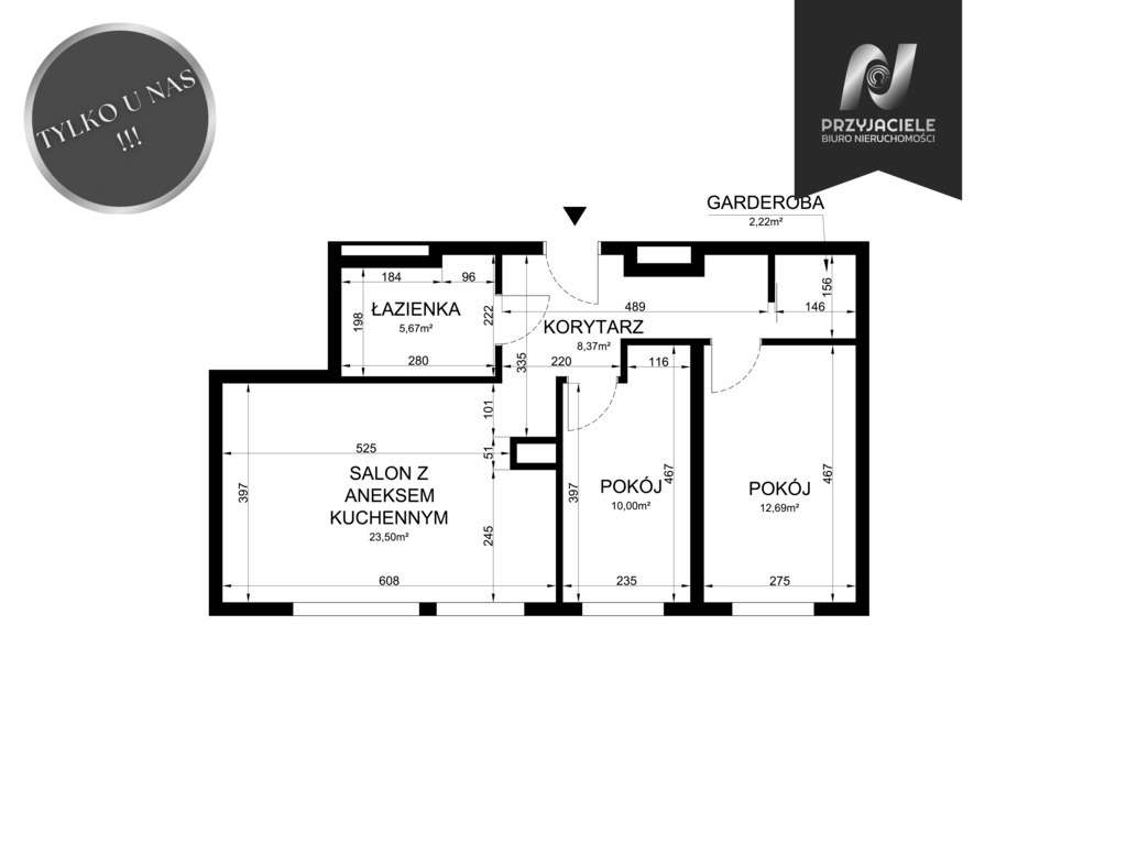 Mieszkanie 3 pokoje z ogródkiem w Rumii - Pełny obrazek: 3/20