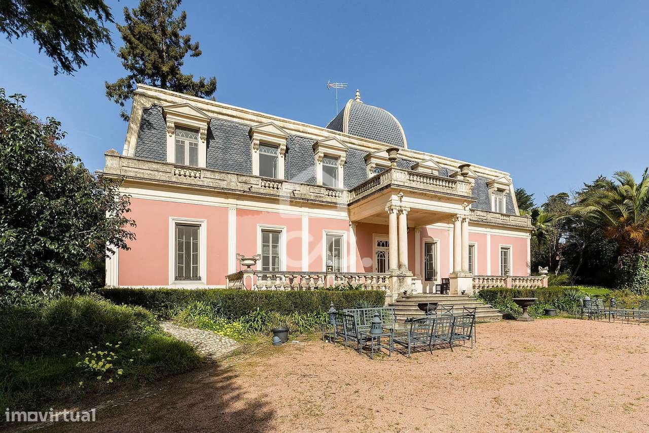 Palacete de inspiração neoclássica francesa com jardim botânico de Jea-58