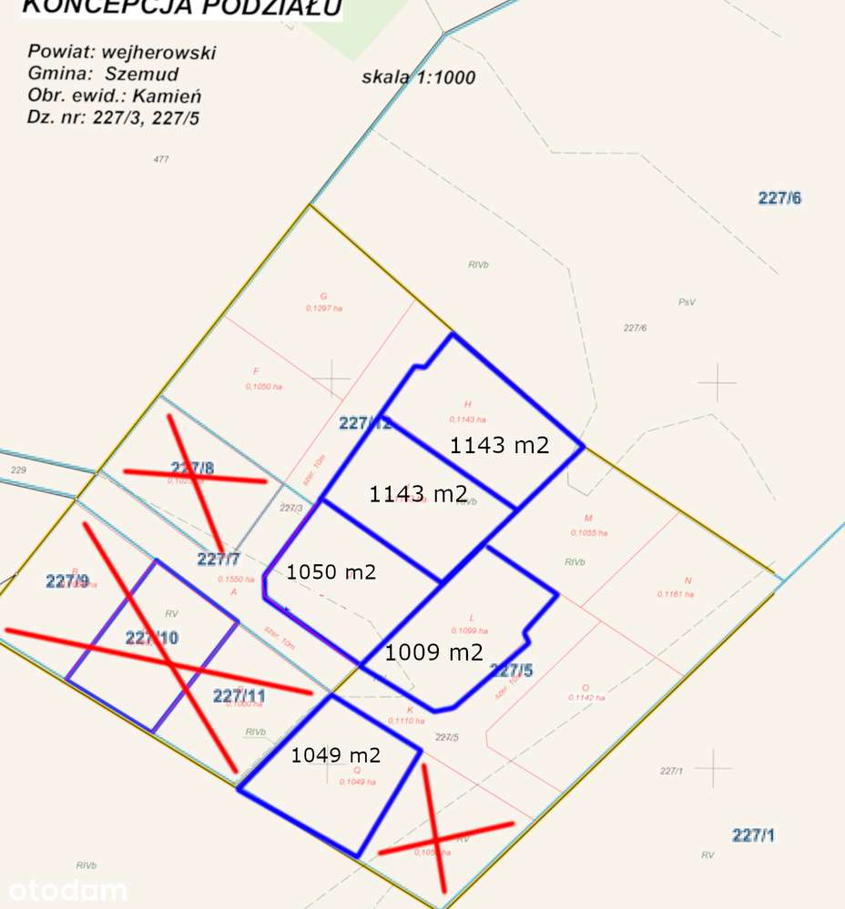 Przepiękna działka z wiodkiem na jezioro, WARUNKI ZABUDOWY-2