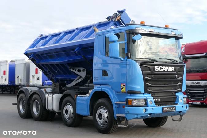 Scania G410 / 8x4 / WYWROTKA 2 STR / MEILLER KIPPER / BORDMATIC / EURO 6 - 16