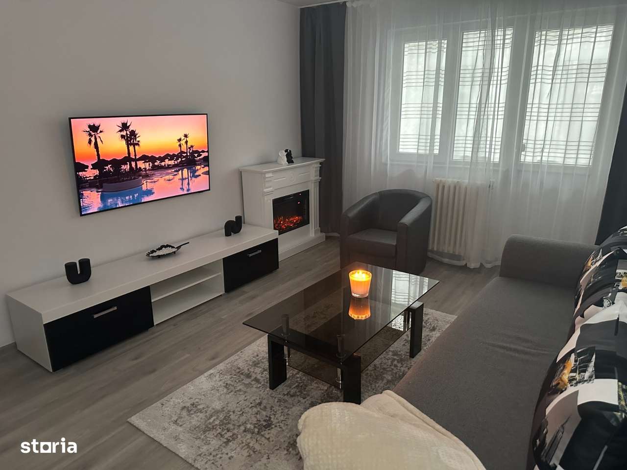 Apartament modern, in Podu Ros/ statie, cu 2 camere, lux. - Imagine principală: 2/15