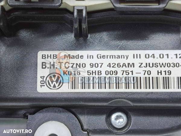 Panou comanda clima Volkswagen Passat B7 (362) [Fabr 2010-2014] 7N0907426AM - 2