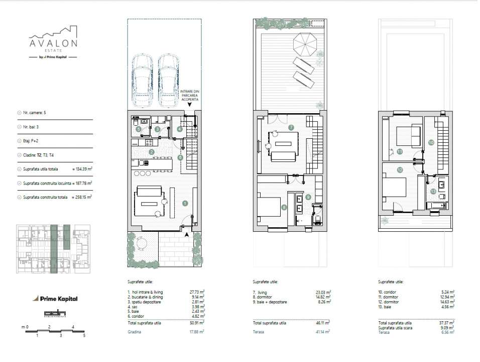 De Vanzare Casa tip Townhouse in Avalon Estate 3 Niveluri Amenajare De - Imagine principală: 5/19
